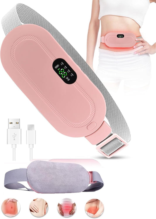 Electric Period Cramp Relief Massager with Heating Pad