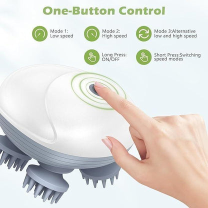 Electric scalp, pet Massager for Stress Relief