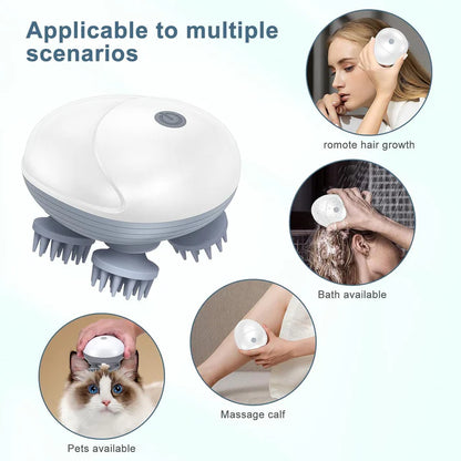 Electric scalp, pet Massager for Stress Relief
